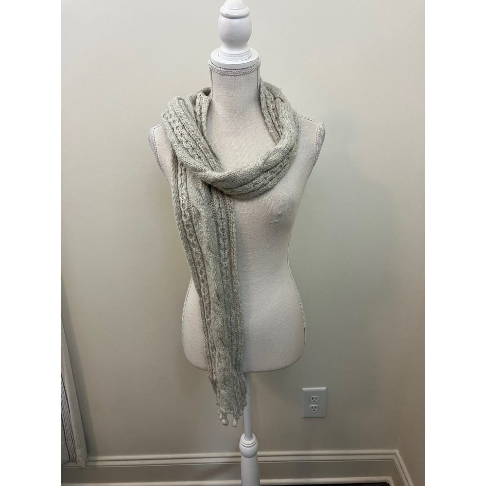 Abercrombie Cable Knit Scarf One Size
